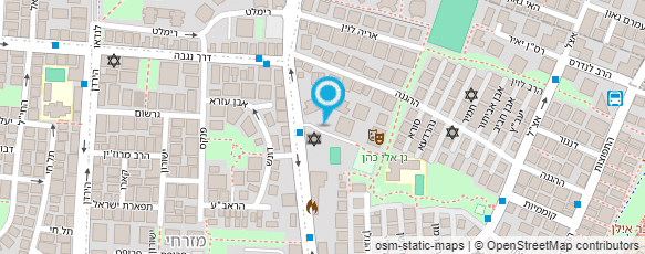 מפת הגעה אל מרב עיצובים בבד