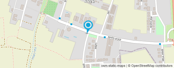 מפת הגעה אל שחף אלומיניום