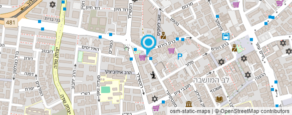 מפת הגעה אל עו"ד ונוטריון מקליס אברהם