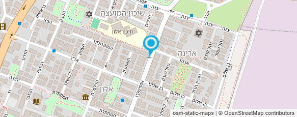 מפת הגעה אל ד"ר פרילינג  משה