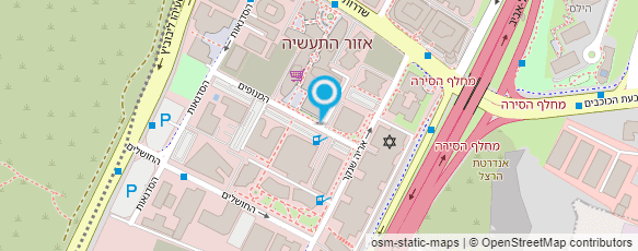 מפת הגעה אל ORENORKOBI- עיצוב שיער