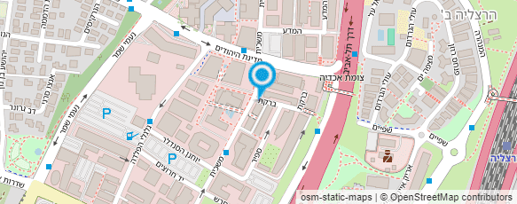 מפת הגעה אל א.ק.ו.מ.