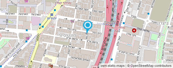 מפת הגעה אל נאות מונטיפיורי מפת הגעה אל נאות מונטיפיורי