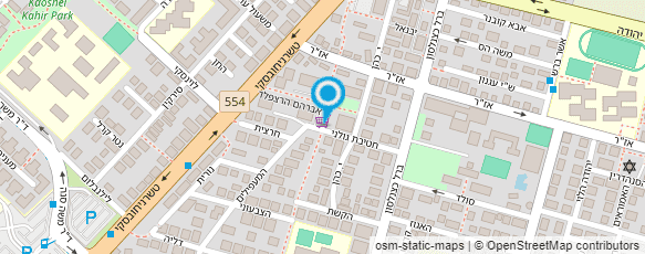 מפת הגעה אל פרופ' אלטרס מרקו