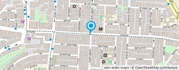 מפת הגעה אל עו"ד סטולרו-ספיר אורלי