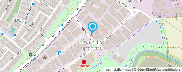 מפת הגעה אל א.מ.ויז'ין טכנולוגיות בע"מ