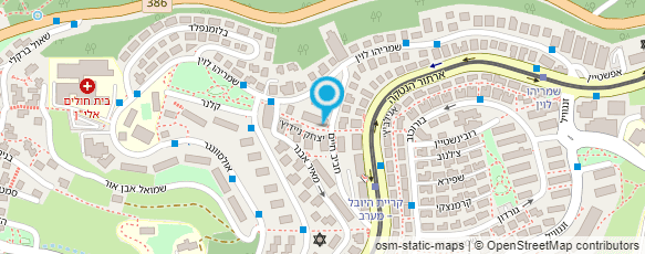 מפת הגעה אל קליגלר-שוחט אורית