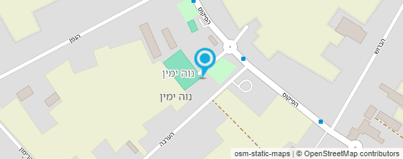 מפת הגעה אל מחסן אלומיניום "תריסי דיב"