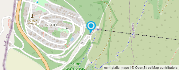 מפת הגעה אל צוק מנרה מפת הגעה אל צוק מנרה