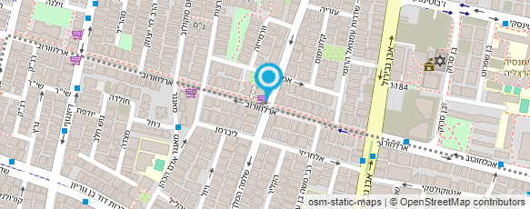 מפת הגעה אל שופרסל שלי