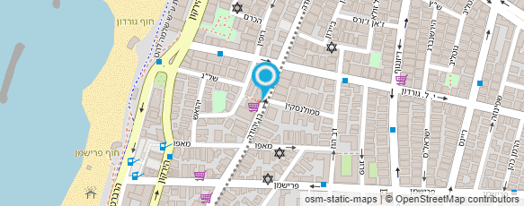 מפת הגעה אל שופרסל שלי