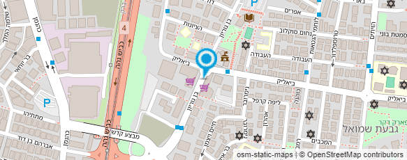 מפת הגעה אל שופרסל שלי