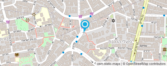 מפת הגעה אל שופרסל שלי