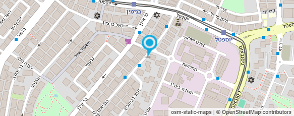 מפת הגעה אל טיפת חלב