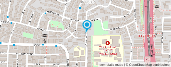 מפת הגעה אל טיפת חלב