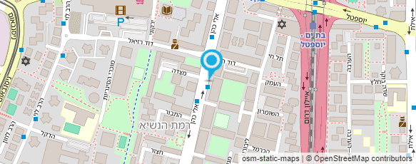 מפת הגעה אל דואר ישראל