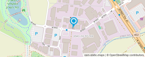 מפת הגעה אל מוסך בר-און