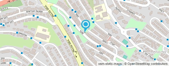 מפת הגעה אל מספרת יניב