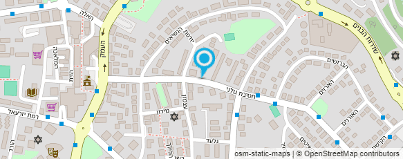 מפת הגעה אל יד שרה