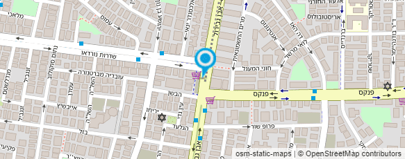 מפת הגעה אל שופרסל שלי