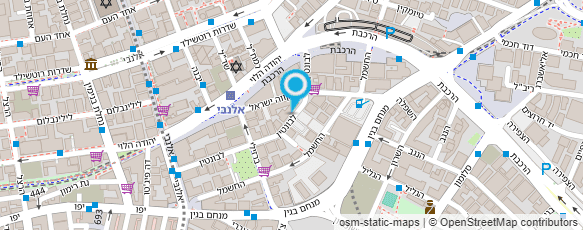 מפת הגעה אל זוזובסקי חברת עו''ד ונוטריון