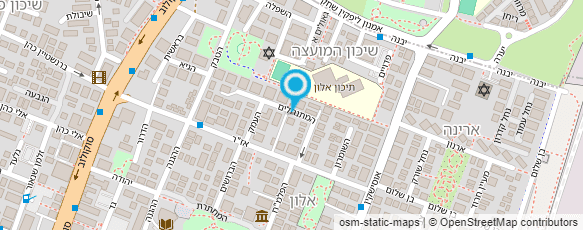 מפת הגעה אל ברוך אלי