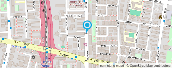 מפת הגעה אל נאות רחל