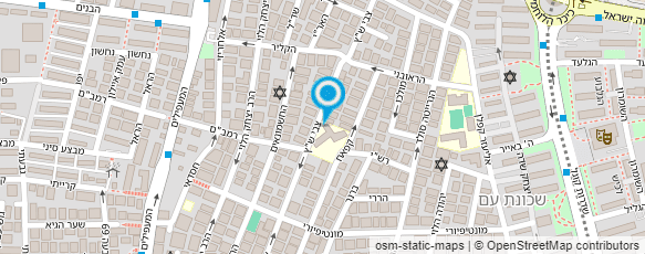 מפת הגעה אל ספריית רמז