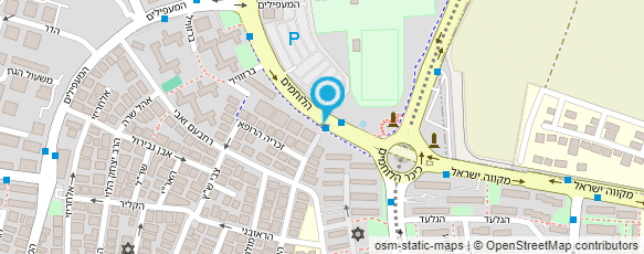 מפת הגעה אל דואר ישראל מפת הגעה אל דואר ישראל