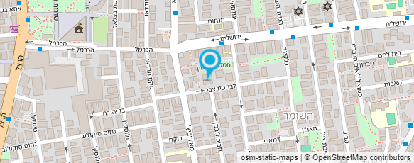 מפת הגעה אל המדרשה לחקר חיבת ציון