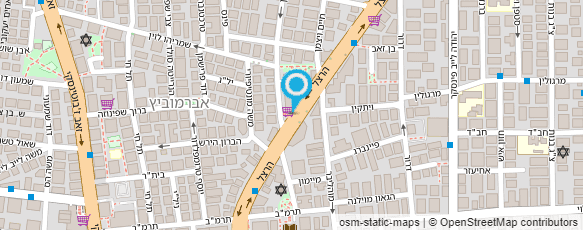 מפת הגעה אל דואר ישראל מפת הגעה אל דואר ישראל