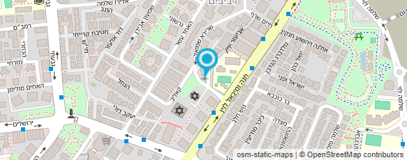 מפת הגעה אל תחנת גני ראשון