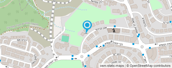 מפת הגעה אל סטודיו לפאות ציפי