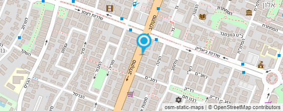 מפת הגעה אל אם.סי.אס אינטרנשיונל בע"מ