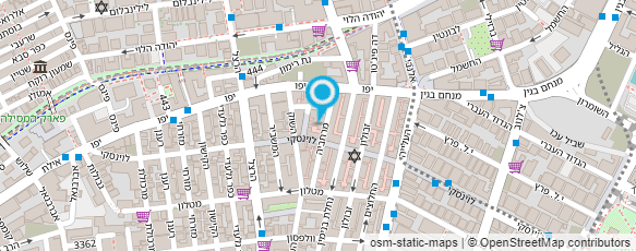 מפת הגעה אל זאפ בגדי ילדים ונוער בע"מ