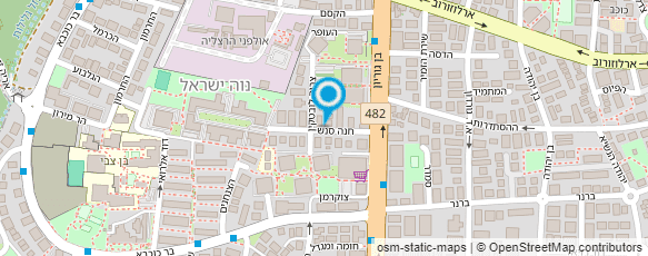 מפת הגעה אל גן "עולם הילד"