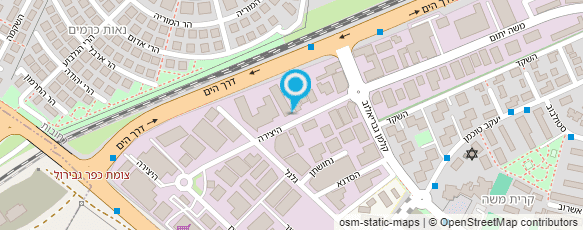 מפת הגעה אל זאב הכל למנעול