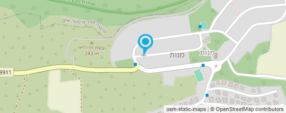 מפת הגעה אל פרח בגליל - אירוח כפרי