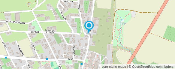 מפת הגעה אל דור גדעון