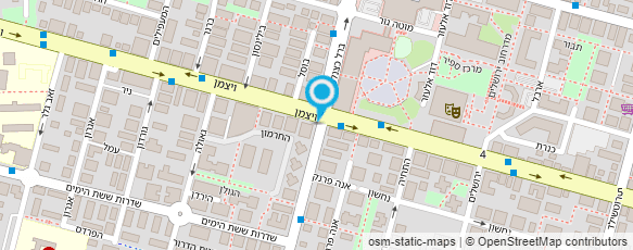 מפת הגעה אל לימור שדה מכון יופי