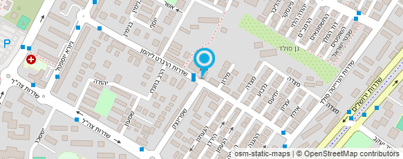 מפת הגעה אל מרכז להורים וילדים בגיל הרך