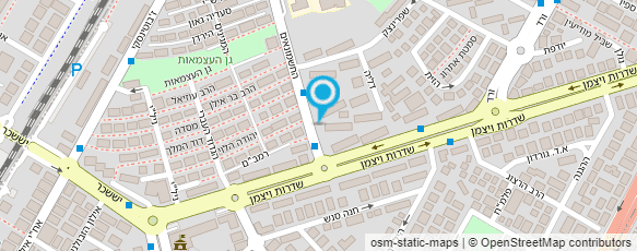 מפת הגעה אל תחנה לבריאות המשפחה "החשמונאים"