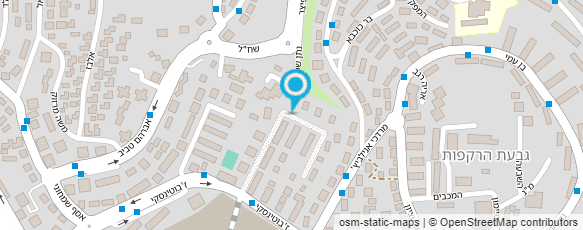 מפת הגעה אל ספריית הפלמ"ח