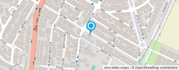 מפת הגעה אל ספריה עירונית