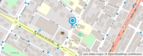 מפת הגעה אל ספריה עירונית