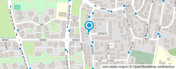 מפת הגעה אל ספריית טירת הכרמל