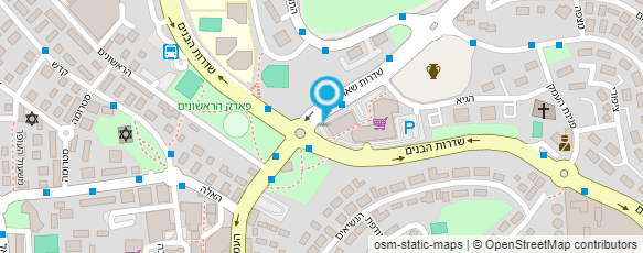 מפת הגעה אל פיצה זעפרני