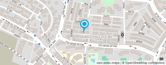 מפת הגעה אל מרפאת שיניים "דניאל"