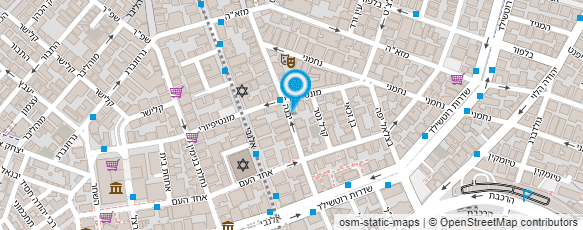 מפת הגעה אל עו"ד אריה סוכובולסקי