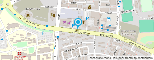 מפת הגעה אל בית הדין הרבני האזורי